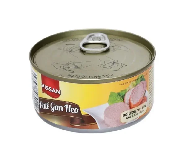 MDE0MTg0NjA= Vissan Pate Gan Heo 170g