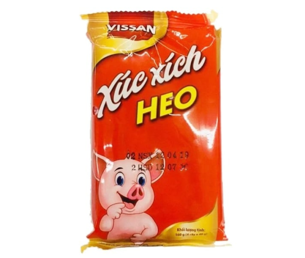 Vissan Xúc Xích Heo Tiệt Trùng
