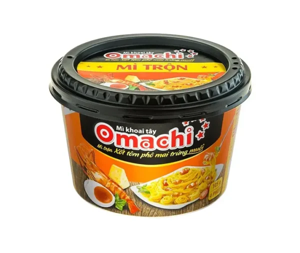 Mì Trộn Xốt Tôm Phô Mai Trứng Muối